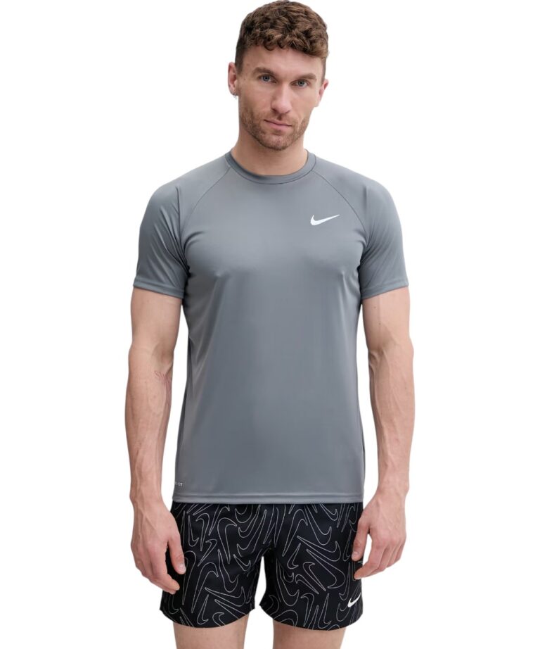 Nike - Ανδρικό T-shirt Hydroguard Essential Standard Fit NESSA586-051 Γκρι