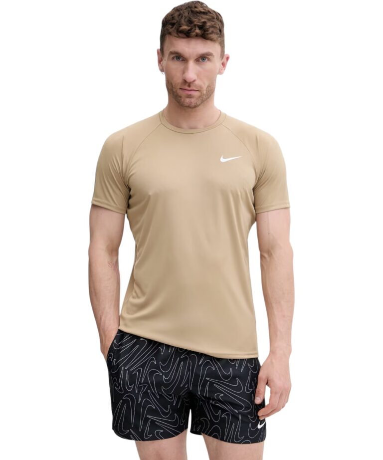 Nike - Ανδρικό T-shirt Hydroguard Essential Standard Fit NESSA586-241 Μπεζ
